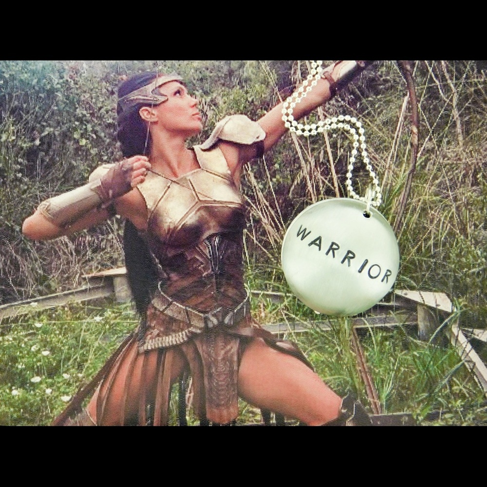 Warrior Pendant - Hidden Message Locket